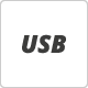 USB 3.0 (Festplatte), USB 2.0 (Speicherstick)