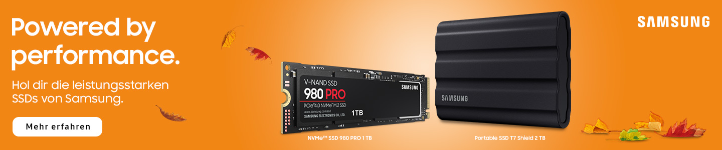 Samsung SSDs - Powered By Performance