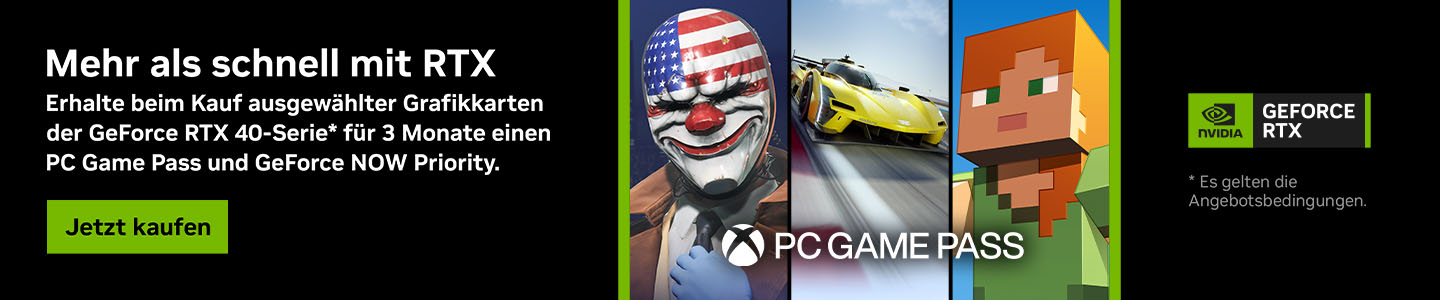 NVIDIA Bundle: PC Game Pass & GeForce NOW Priority